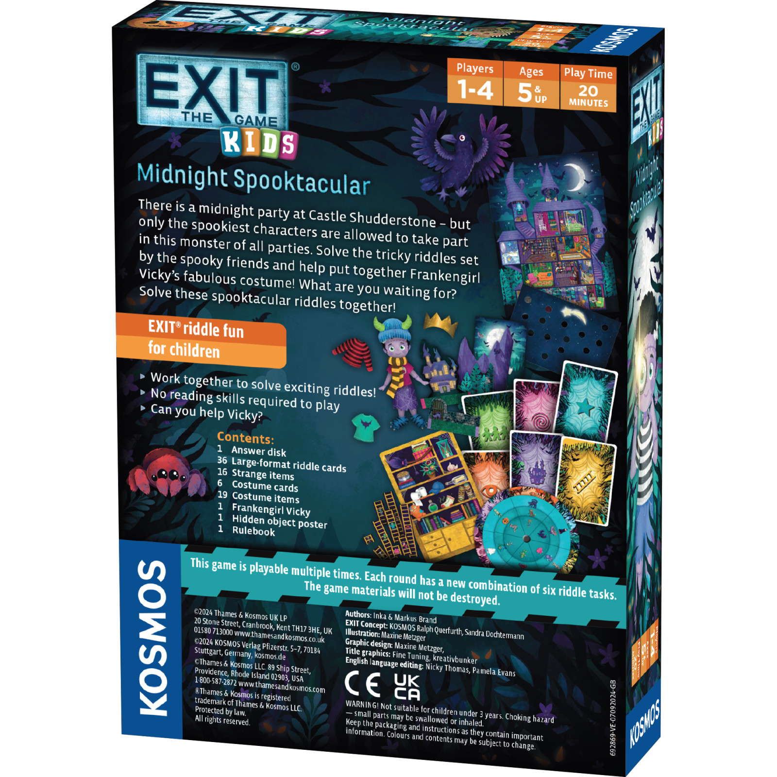 Exit the Game : Kids - Midnight Spooktacular